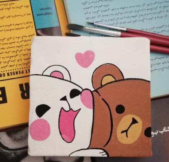 عکس طرح برای نقاشی روی بوم آسان