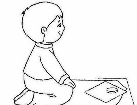 عکس نقاشی دخترانه نمازی