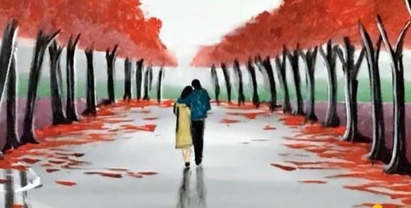 عکس طرح نقاشی با گواش برای کودکان