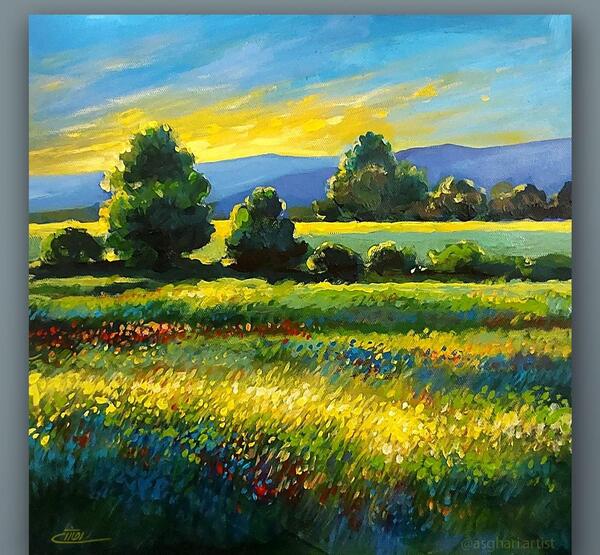 عکس طرح نقاشی برای تابلو