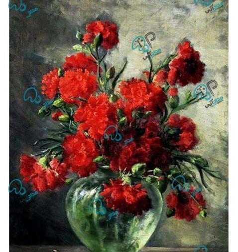 عکس طرح نقاشی رنگی گل