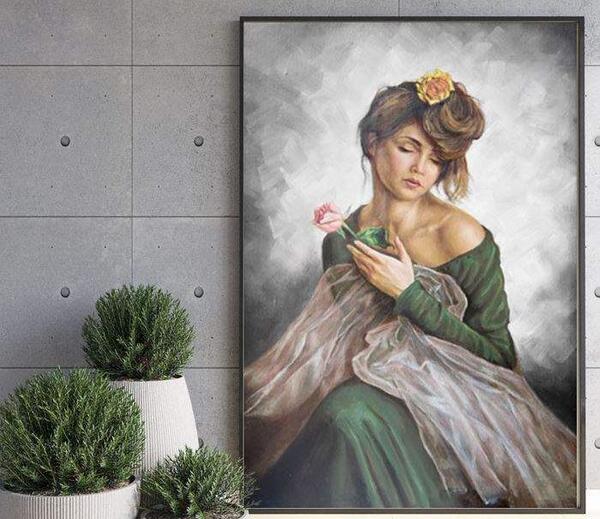 عکس طرح نقاشی رنگی دخترانه
