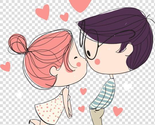عکس مدل نقاشی عاشقانه فانتزی