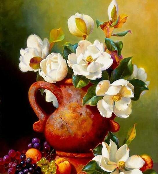 عکس مدل های نقاشی رنگ روغن ساده