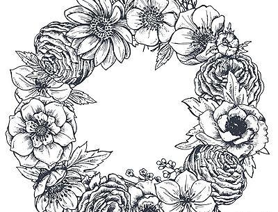 عکس طرح نقاشی ساده برای گلدوزی