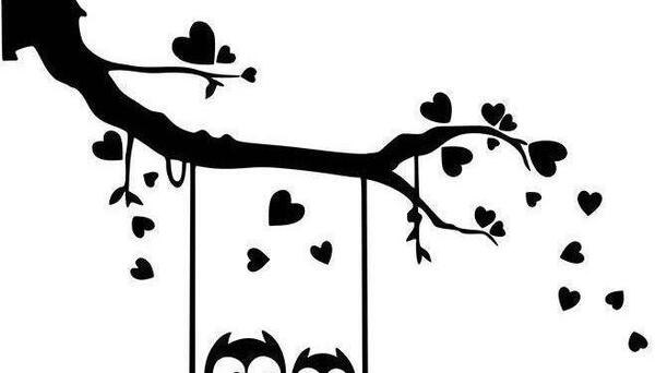 عکس طرح نقاشی مینیمال عاشقانه