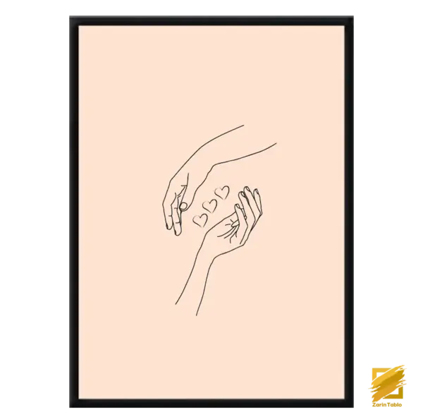 عکس طرح نقاشی مینیمال پینترستی