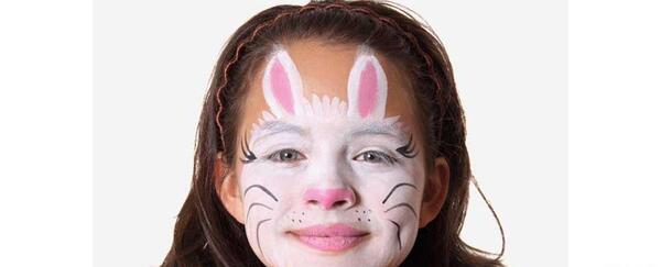 عکس طرح نقاشی روی صورت ساده