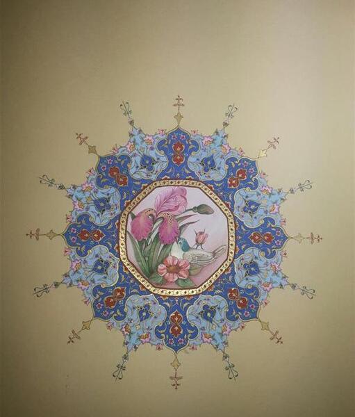 عکس طرح شمسه ساده برای نقاشی