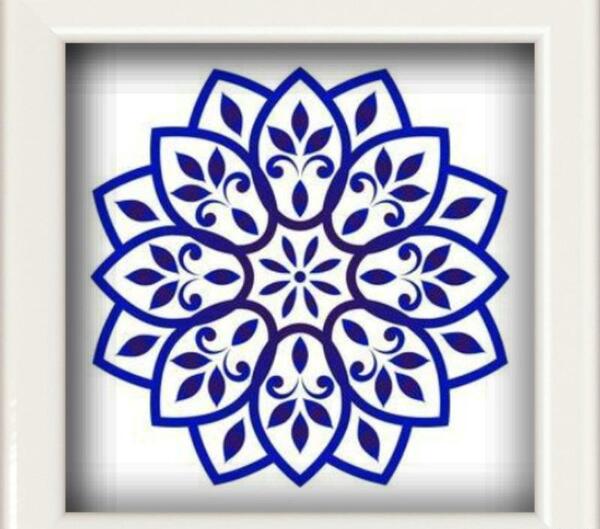 عکس طرح ساده سنتی برای نقاشی