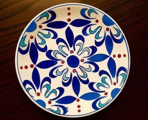 عکس طرح ساده سنتی برای نقاشی