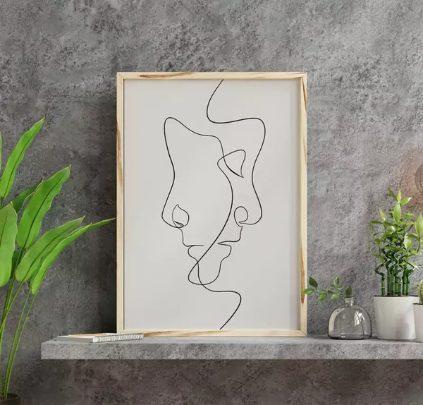 عکس طرح نقاشی ساده و مینیمال