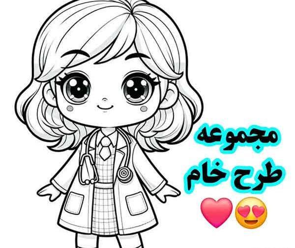 عکس طرح خام ساده برای نقاشی