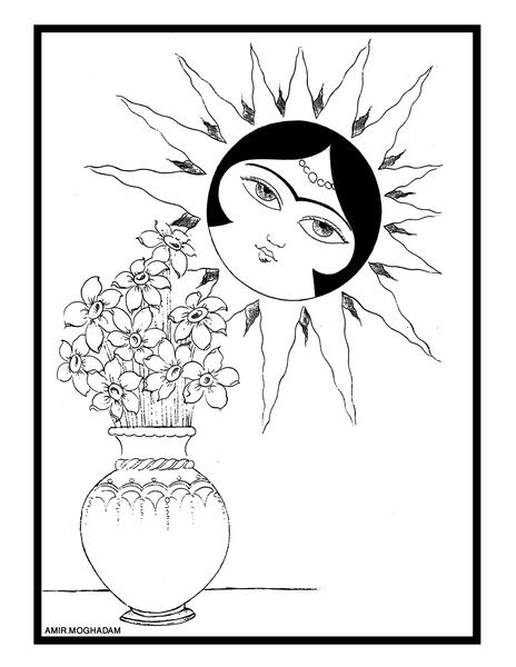 عکس طرح خام ساده برای نقاشی