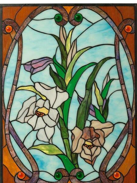 عکس طرح نقاشی ویترای روی شیشه