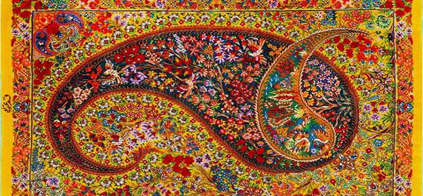عکس نقاشی طرح خام بته جقه ساده