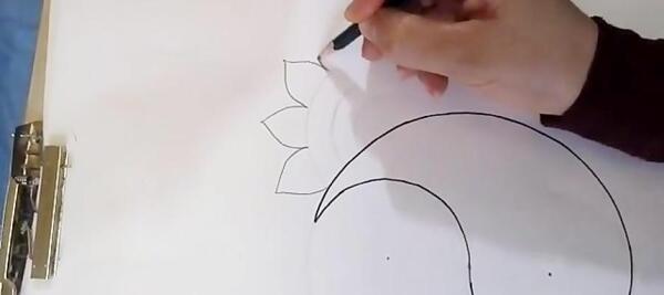عکس طرح بته جقه ساده برای نقاشی