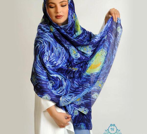 عکس لباس طرح نقاشی ونگوگ