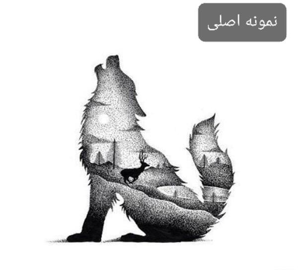 عکس طرح برای نقاشی نقطه ای با راپید