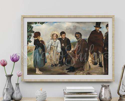 عکس تابلو نقاشی طرح کلاسیک