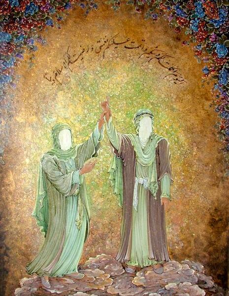 عکس طرح نقاشی عید غدیر خم