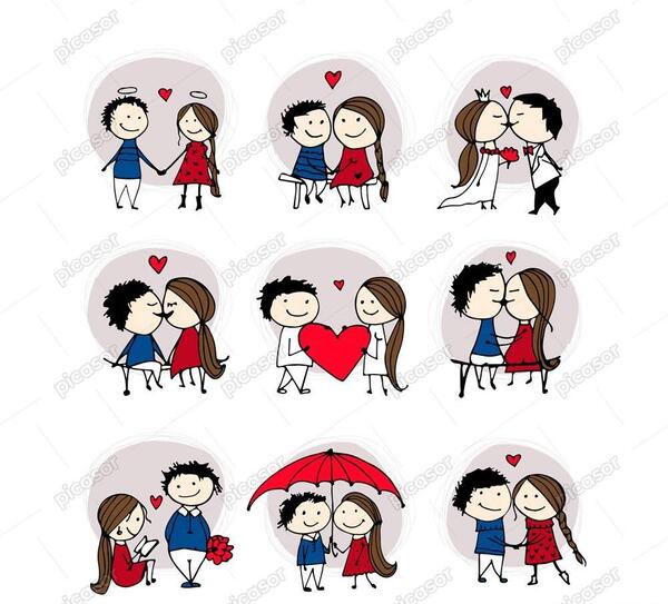 عکس طرح نقاشی عشقولانه