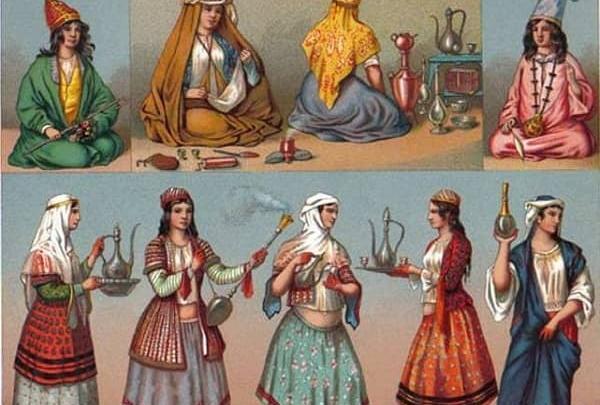 عکس طرح نقاشی زن قاجار