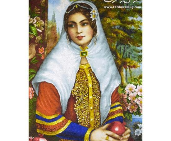 عکس طرح نقاشی زن قاجار