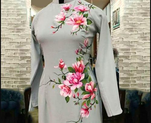 عکس طرح نقاشی روی پارچه با گواش