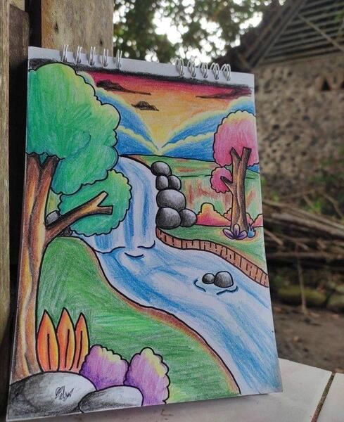 عکس طرح های جالب نقاشی