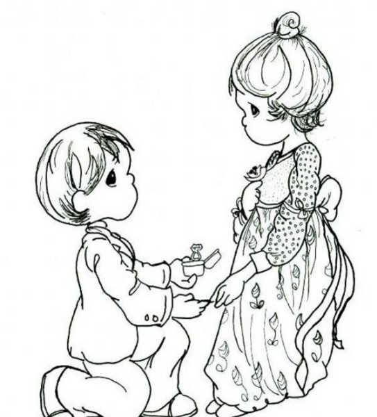 عکس نقاشی دخترانه و پسرانه ساده و آسان