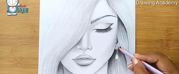 عکس نقاشی دخترانه و آسان باشد