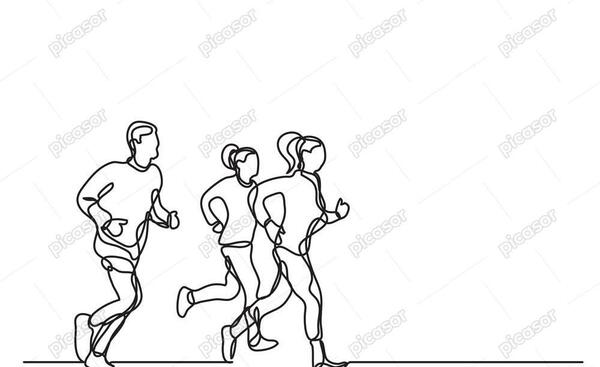 عکس نقاشی دخترانه ورزشکار