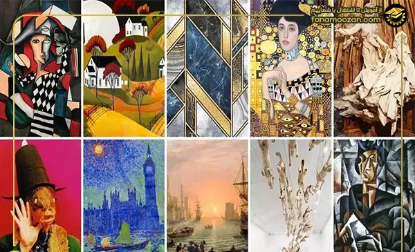 عکس نقاشی های معروف و ساده