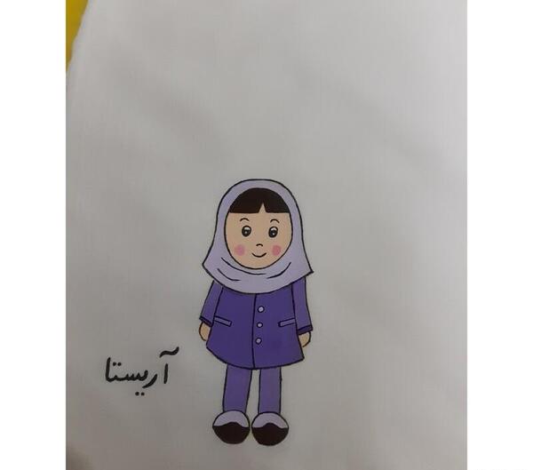 عکس نقاشی دخترانه برای 8 سال