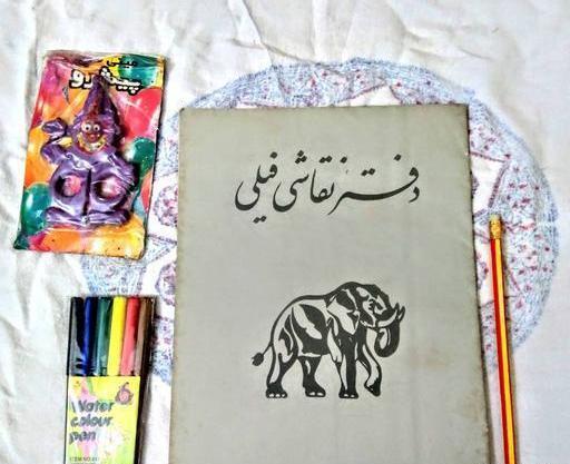 عکس نقاشی دخترانه کلاس هفتم