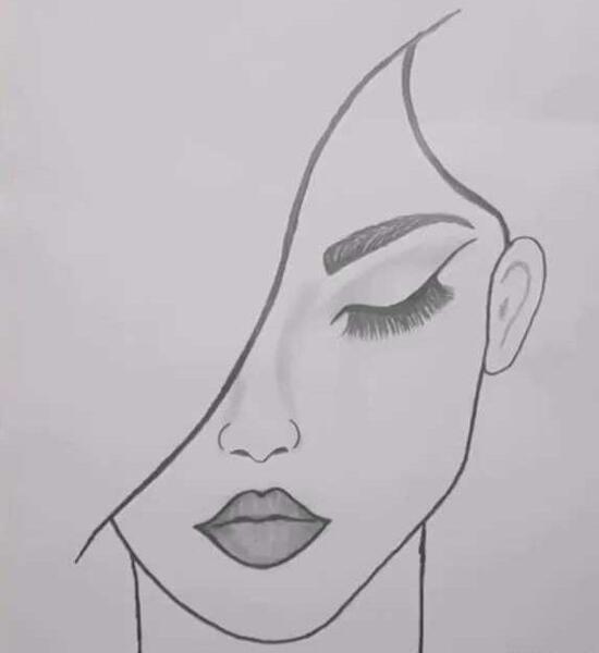 عکس نقاشی دخترانه کلاس هفتم