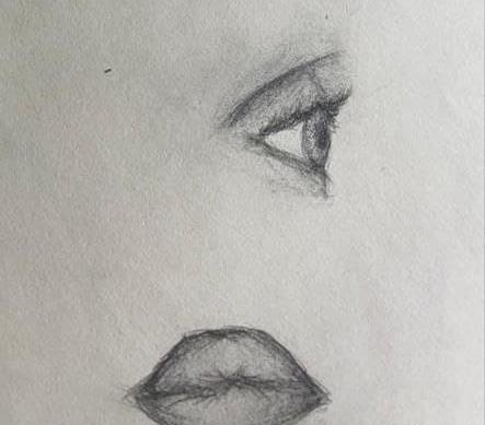 عکس نقاشی دخترانه کلاس هفتمی
