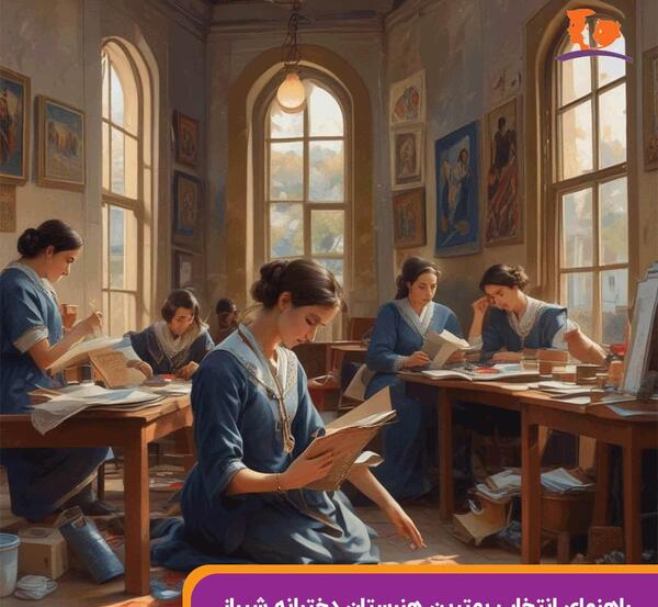 عکس نقاشی هنرستان دخترانه