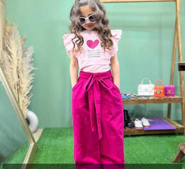 عکس نقاشی لباس نوزاد دخترانه
