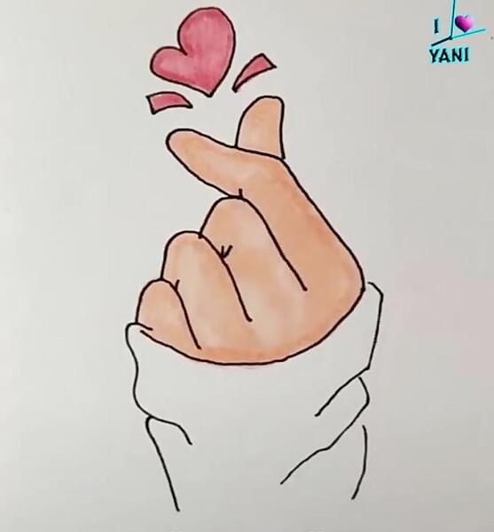 عکس نقاشی دخترانه کیوتی