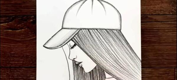 عکس نقاشی دخترانه دختر آسان