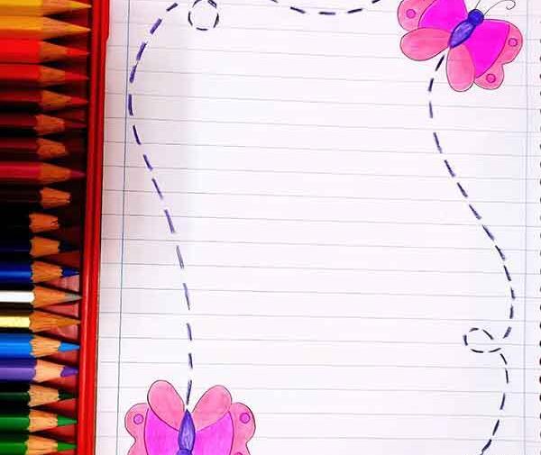 عکس نقاشی دخترانه برای چهارم