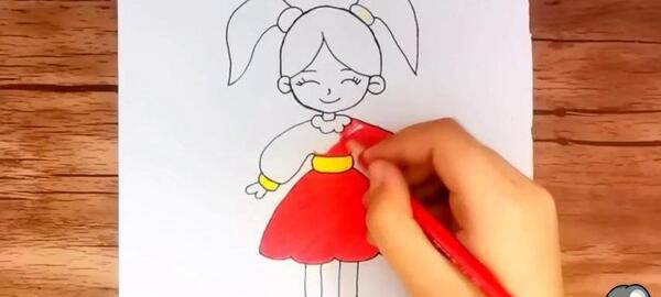 عکس نقاشی های دخترانه جدید و آسان