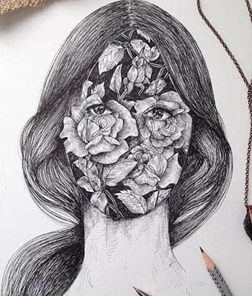 عکس نقاشی های زیبا و هنرمندانه