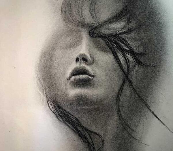 عکس نقاشی های زیبا با قلم سیاه
