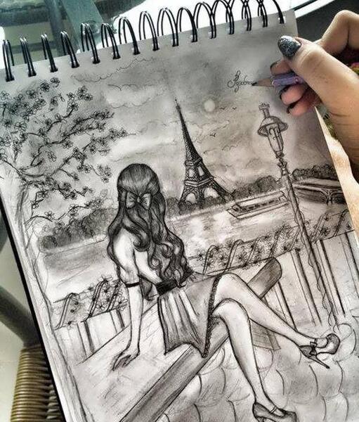 عکس نقاشی های زیبا و عاشقانه