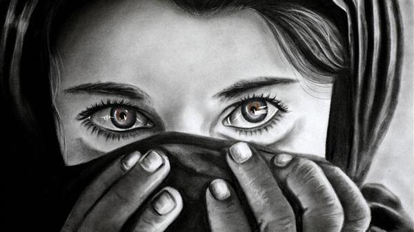 عکس نقاشی های زیبا سیاه و سفید