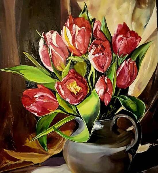 عکس طرح های زیبا برای نقاشی با رنگ روغن