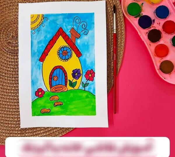عکس نقاشی های زیبا و آسان و ساده